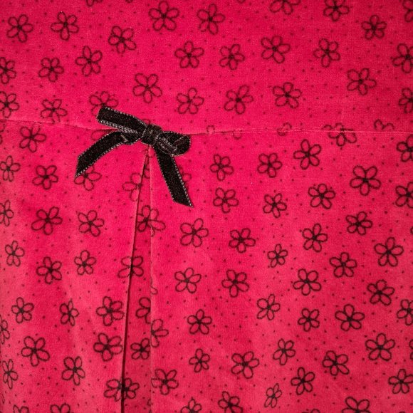 NWT Vintage 90s Velour Dress - Picture 3 of 4